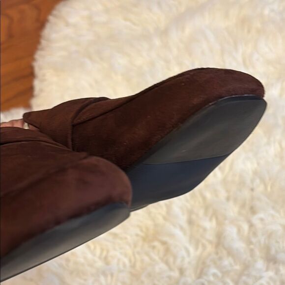 Women's Brown Slipper Mules dust bags included - Picture 5 of 9